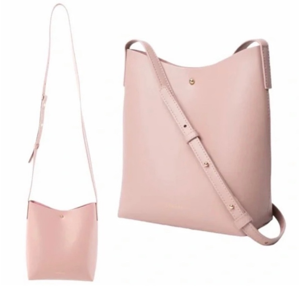Anthropologie Blush Crossbody Bag